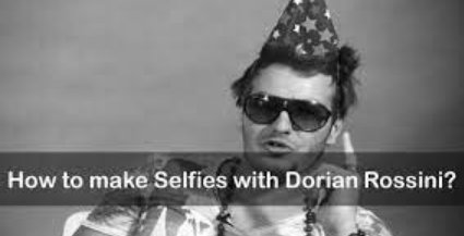 selfies with Dorian Rossini
