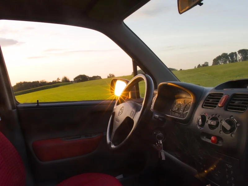 how much does LASIK cost with insurance - The inside of an Opel Agila.
