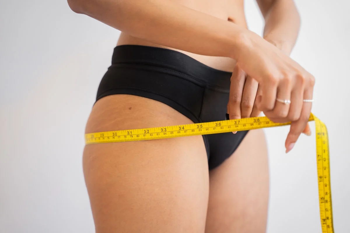 how to gain weight in one week - Measuring Tape - How to Measure Your Hips - Huha: Healthy Undies