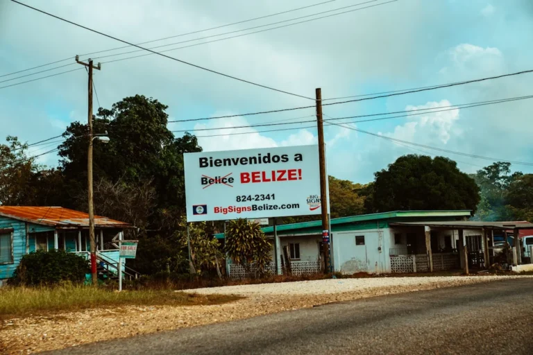 nhentai.nef: What You Need To Know - "Bienvenidos a Belize!" message on a billboard.