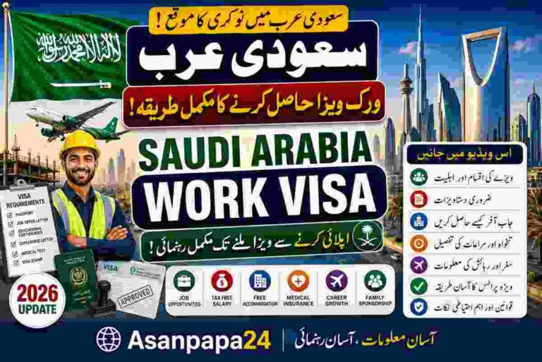 Saudi Arabia Work Visa